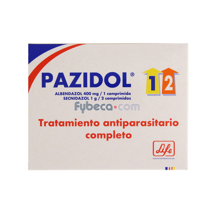 Mebendazol en pastillas