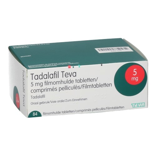 Tadalafilo Teva 5 Mg