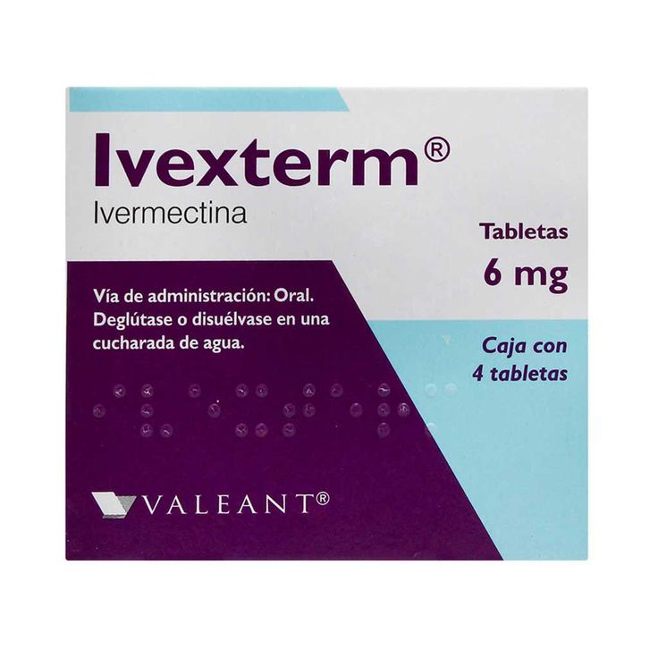 Ivexterm tabletas 6 mgs