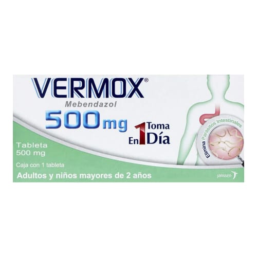 precio de vermox plus pediatrico