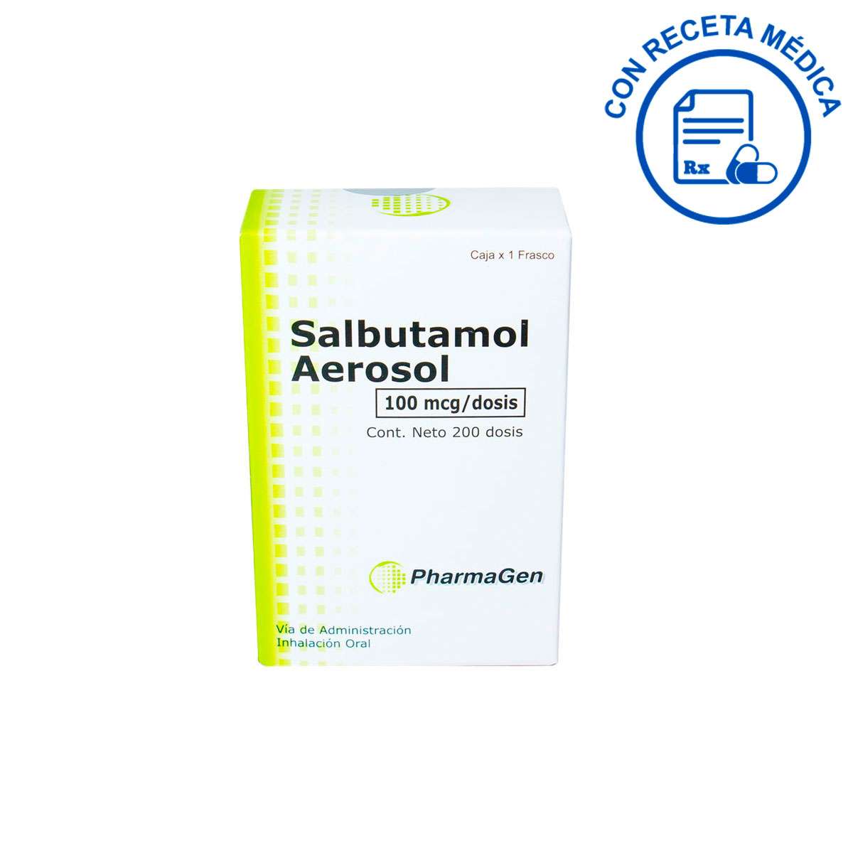 costo de salbutamol spray