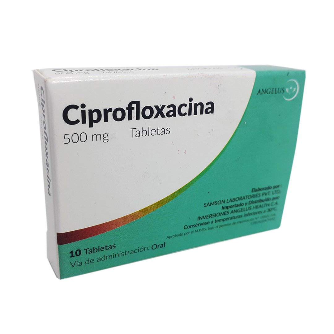 Ciprofloxacin 500 mg y102