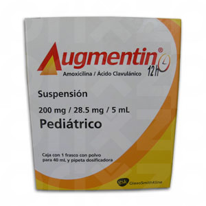 amoxil 12h suspension precio