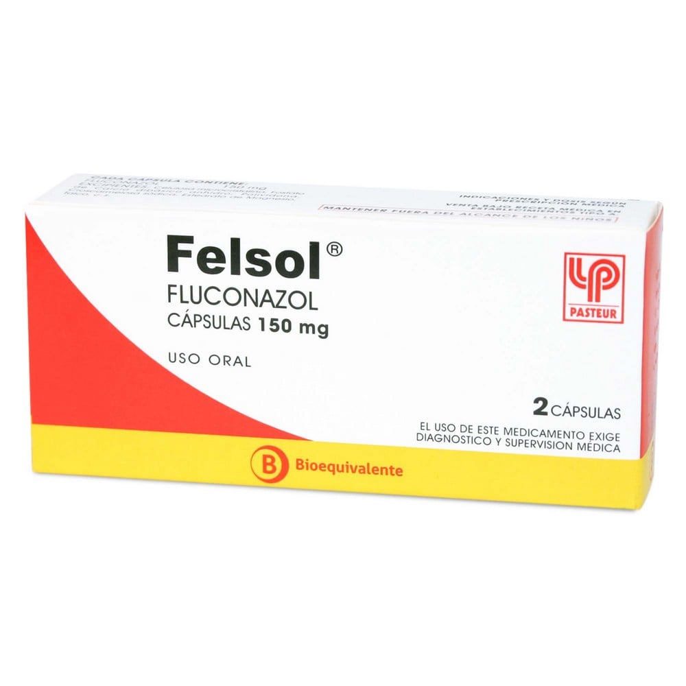 Fluconazol tabletas de 100 mg