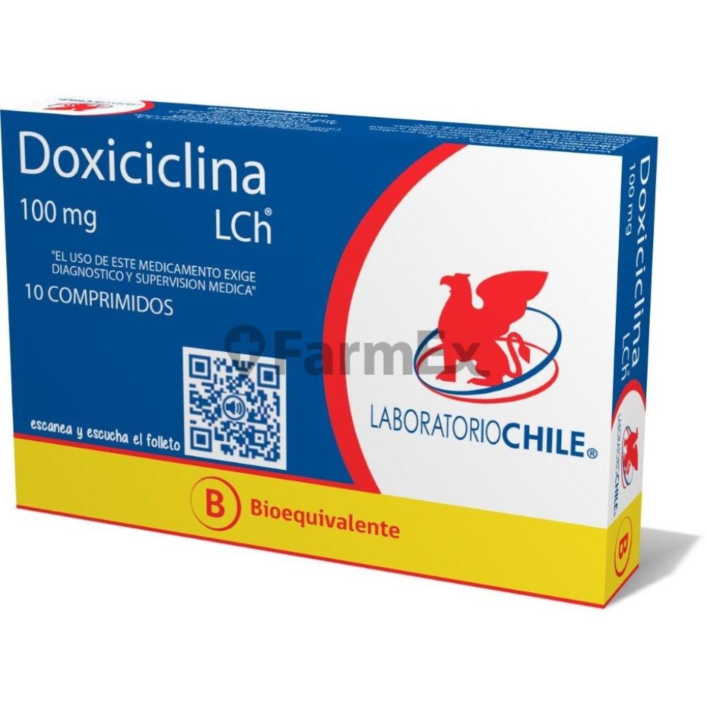 doxiciclina pastillas 100 mg