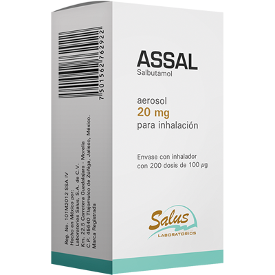 Salbutamol Costo Mexico