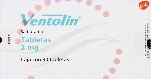 Ventolin Tabletas 2 Mg Precio