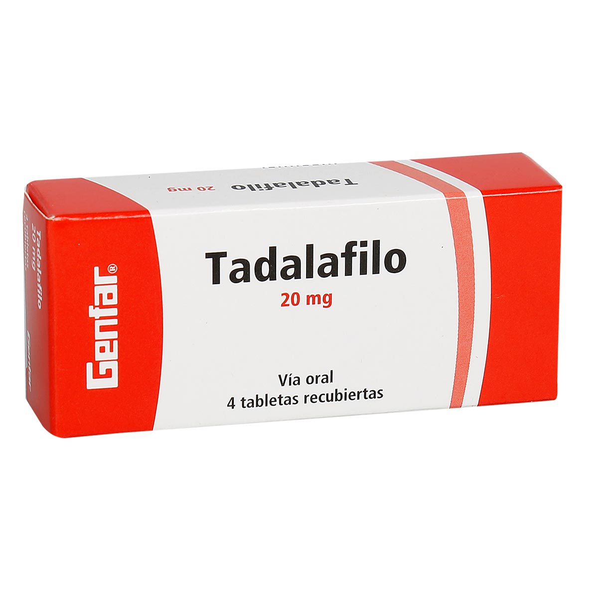 Tadalafilo tabletas 20 mg