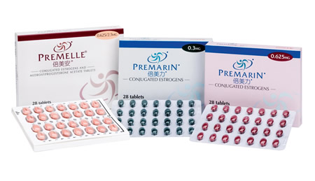 Pastillas hormonales premarin