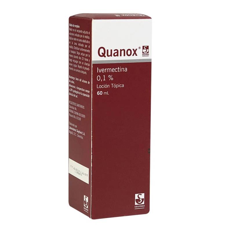 Quanox ivermectina 0.6 precio