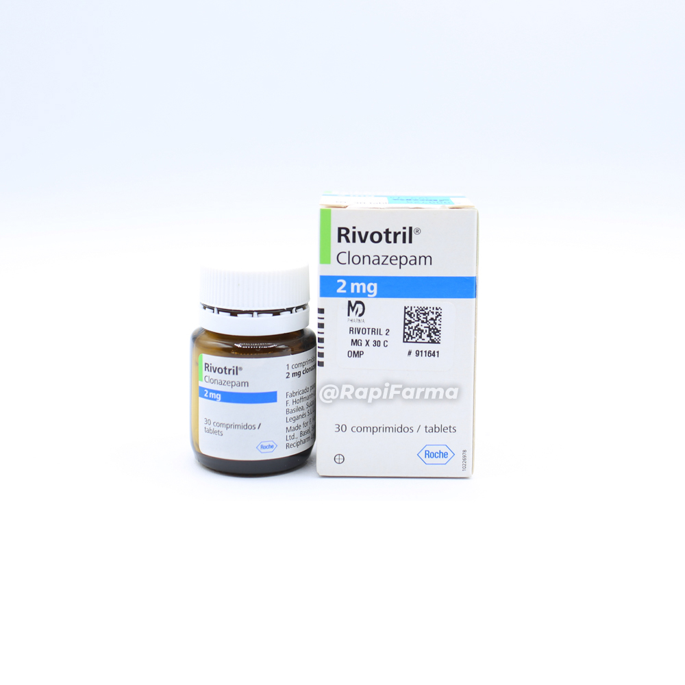 Rivotril 2 mg 100 tabletas precio