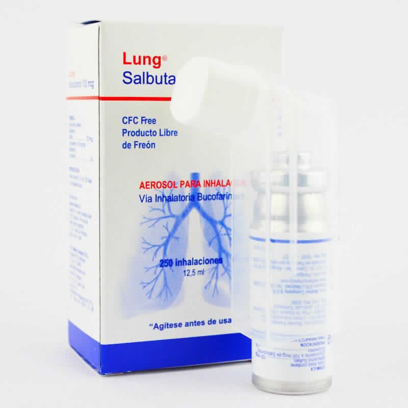 Precio de salbutamol 250 mg