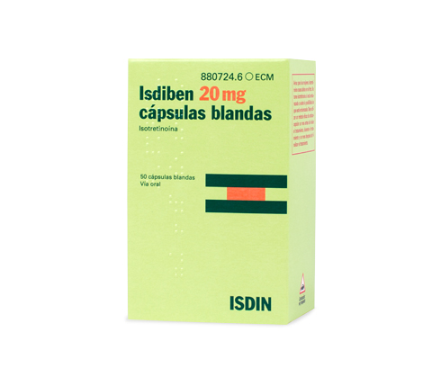 Roacutan capsulas 20 mg