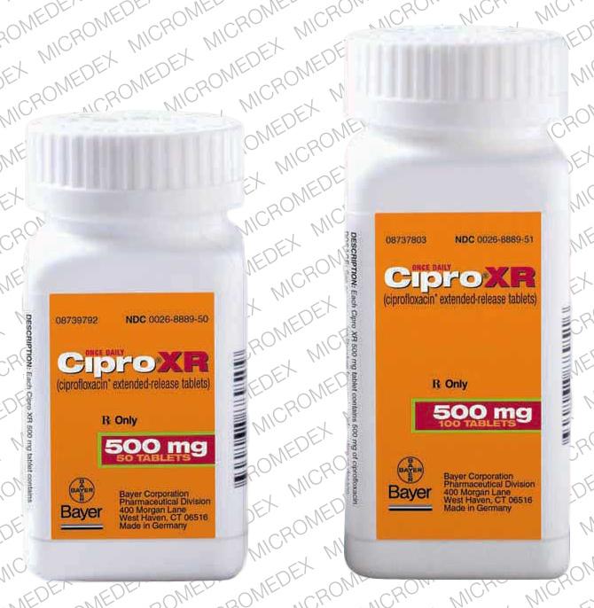 Precio cipro xr 500 mg