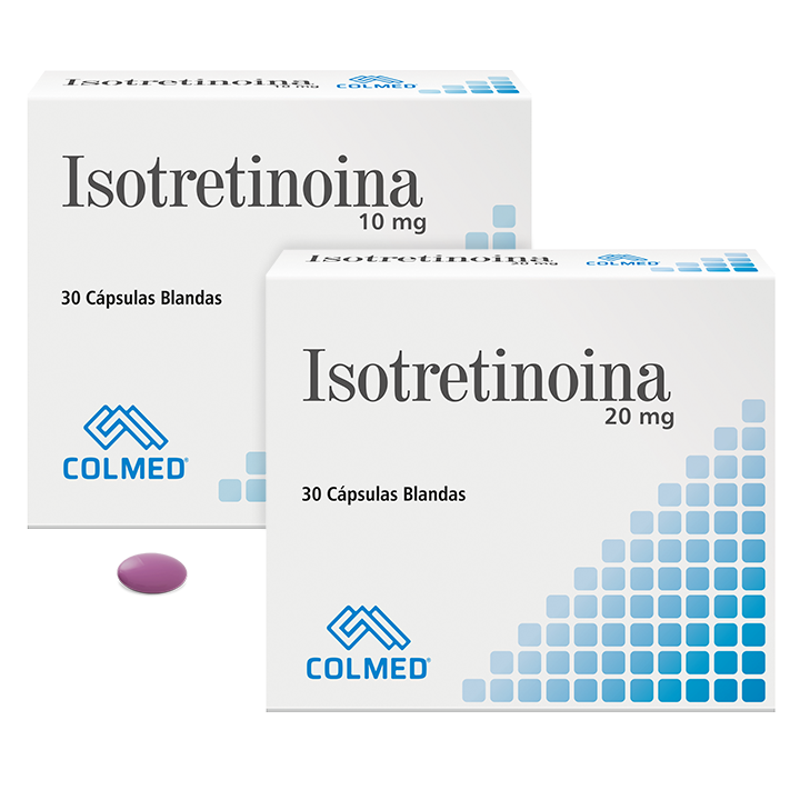 Capsulas de isotretinoina