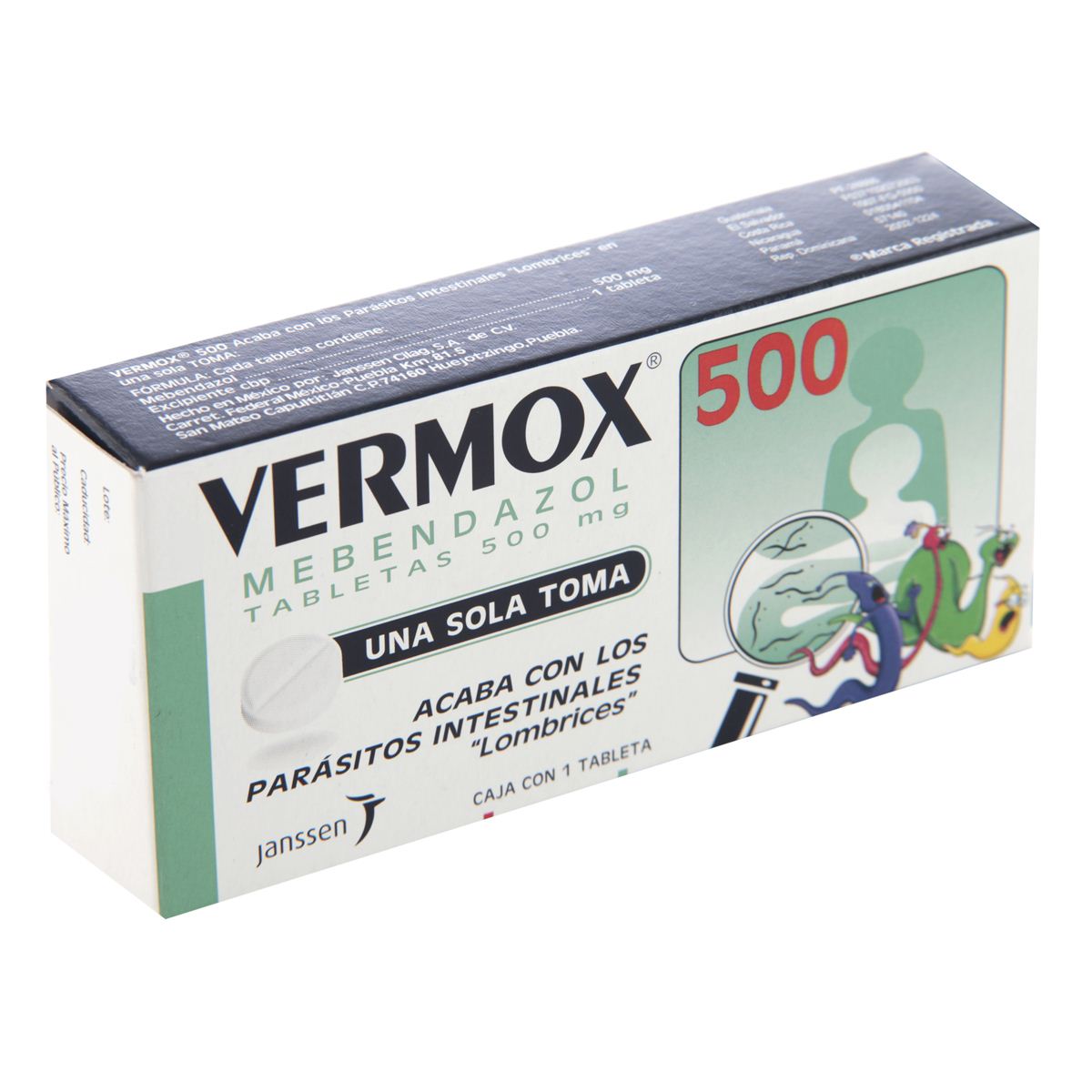 Vermox pastillas