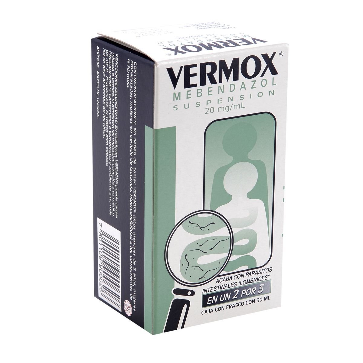 precio pastillas vermox