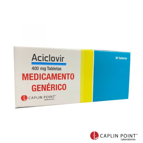 Aciclovir En Tabletas 400 Mg