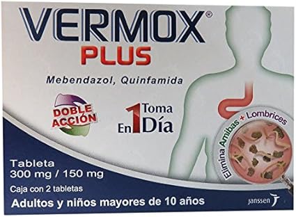 Vermox plus precio españa