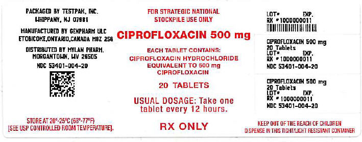 ciprofloxacin mylan 500mg