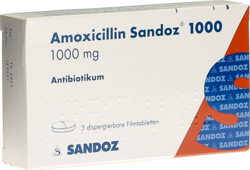 Amoxicillina 1000mg