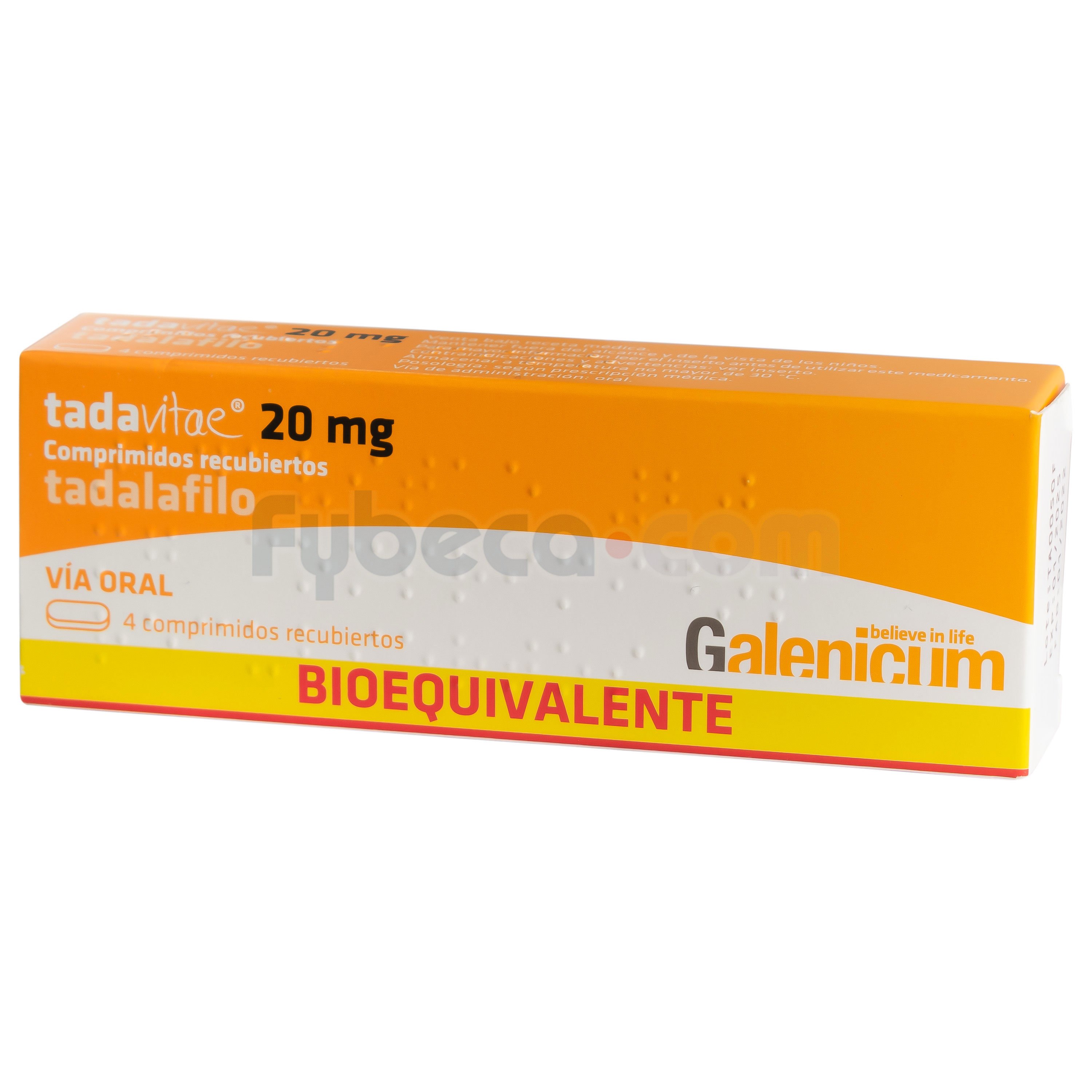 Tadalafil 20 mg precio