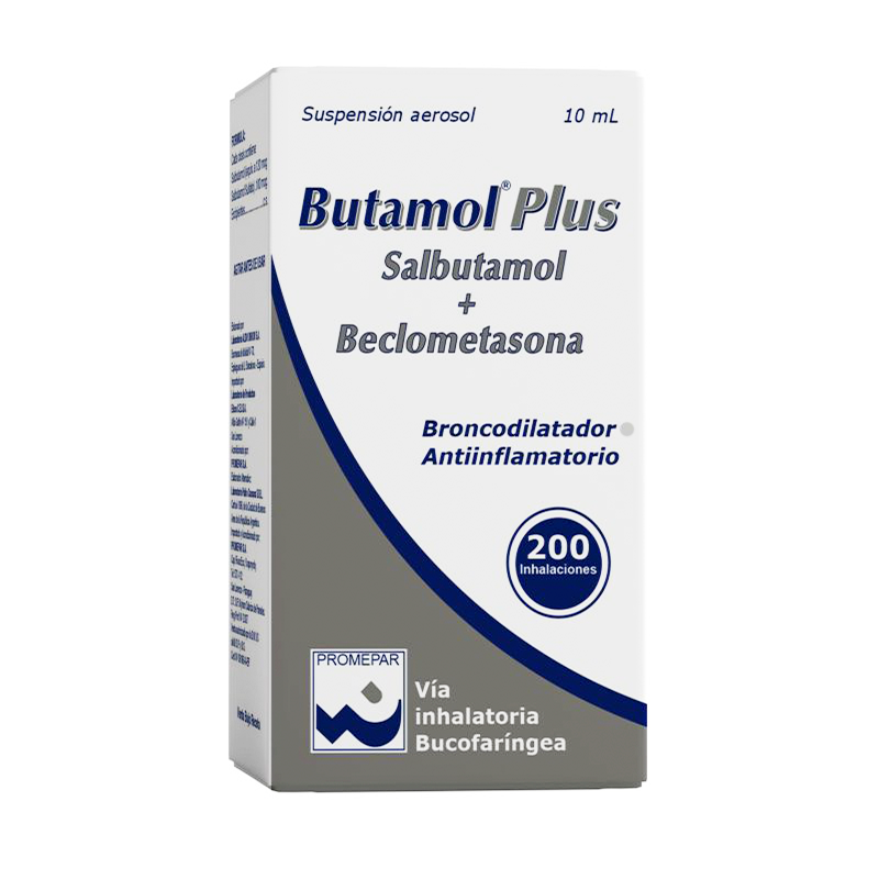 Salbutamol beclometasona precio