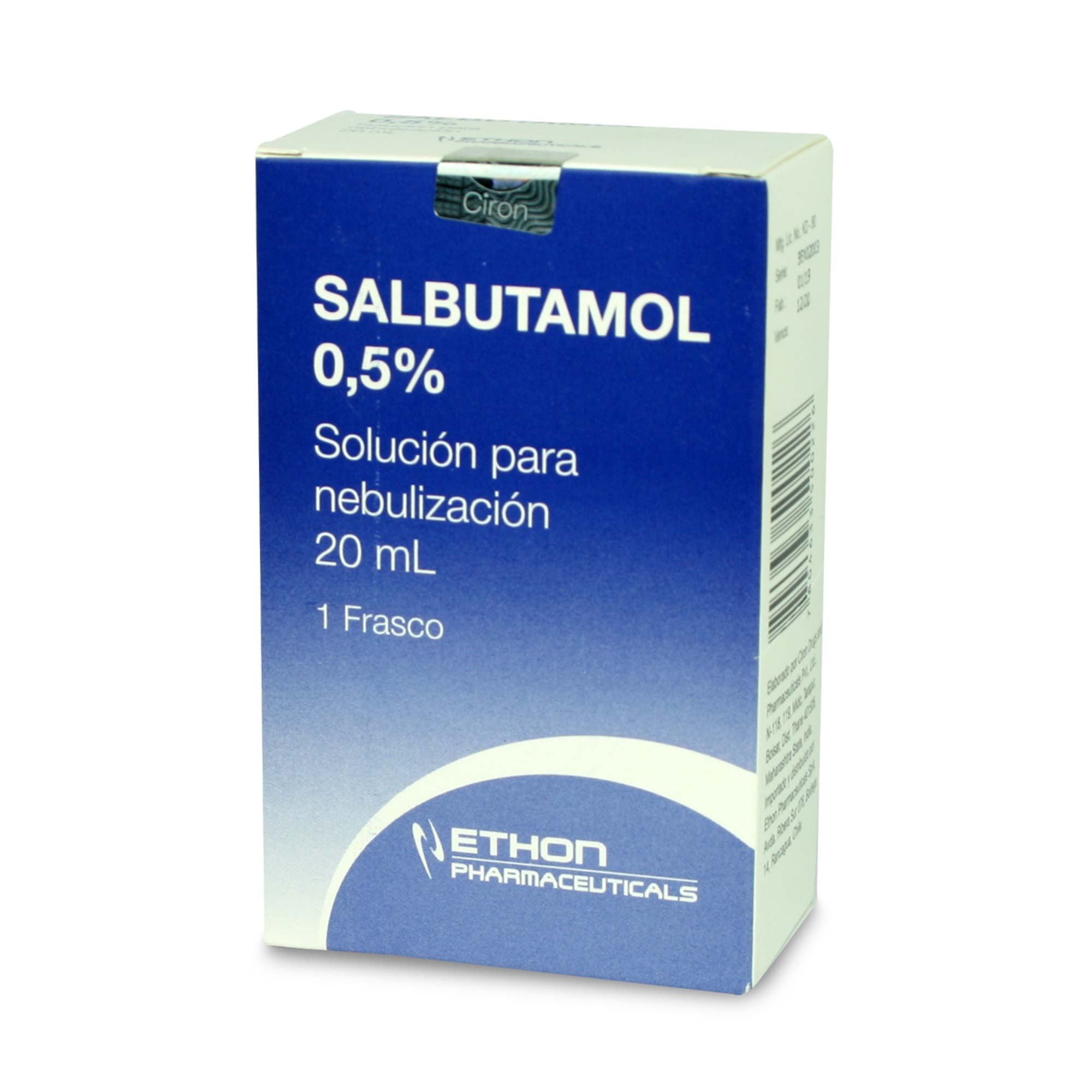 Salbutamol 0 5 precio