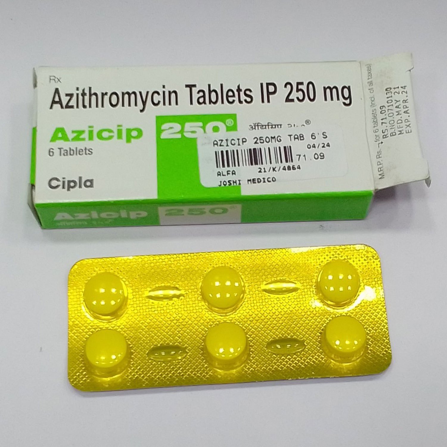 Azithromycin 250 mg cipla