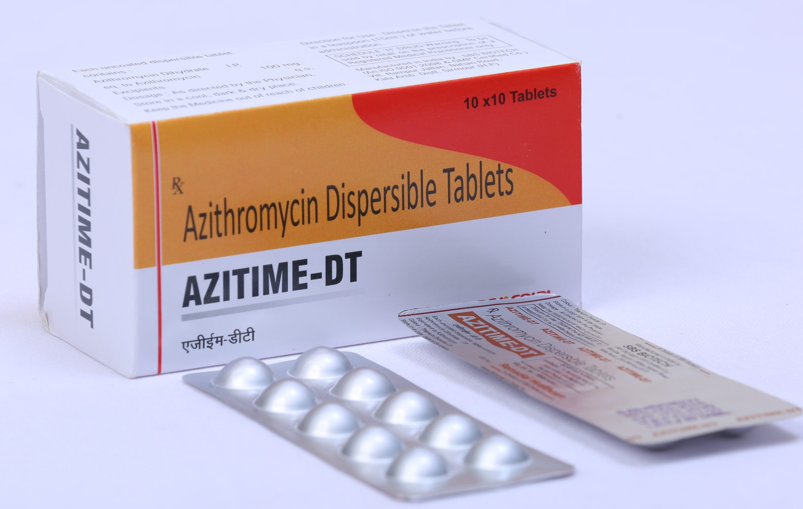 Azithromycin dihydrate 100 mg