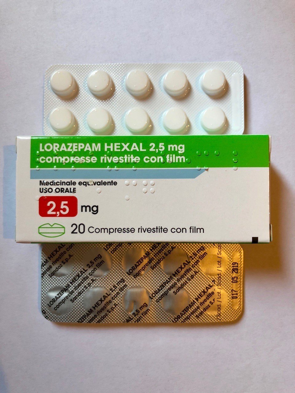 Lorazepam 2 mg tableta