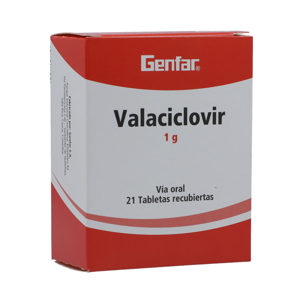 Valaciclovir 1 g precio