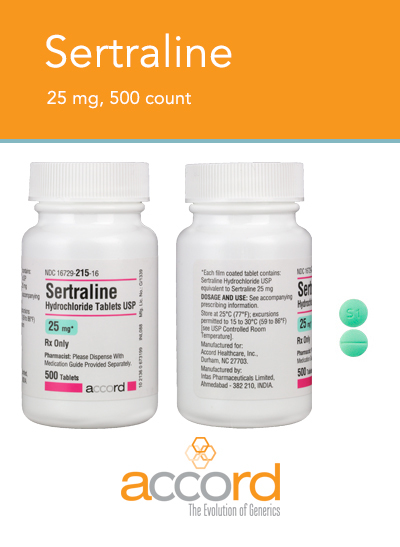 Sertraline 25mg bnf