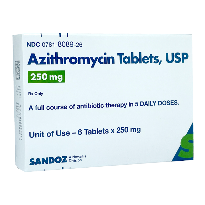 Azithromycin monohydrate 250 mg