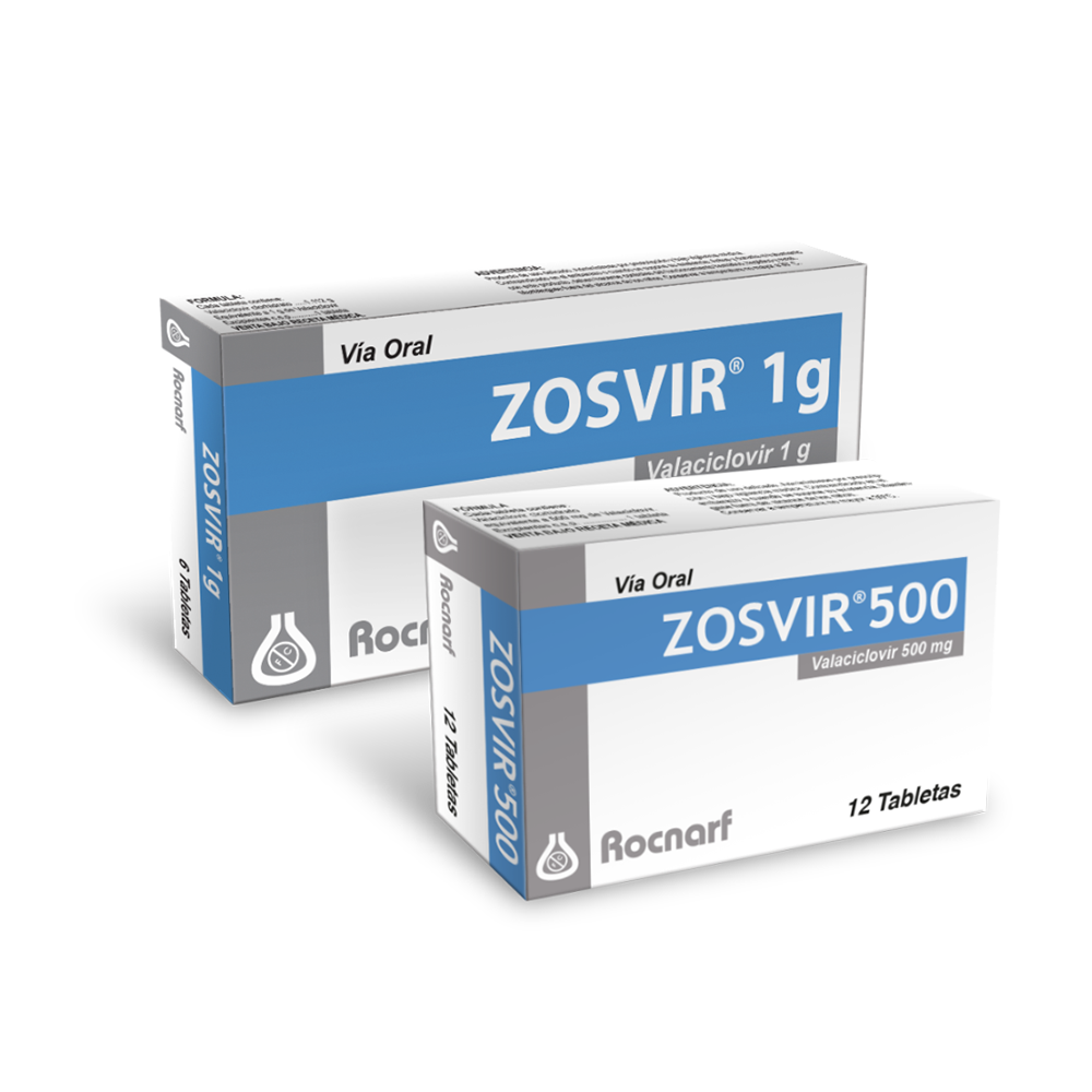 Aciclovir de 500mg