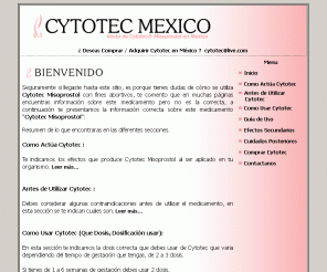 Costo de cytotec en méxico