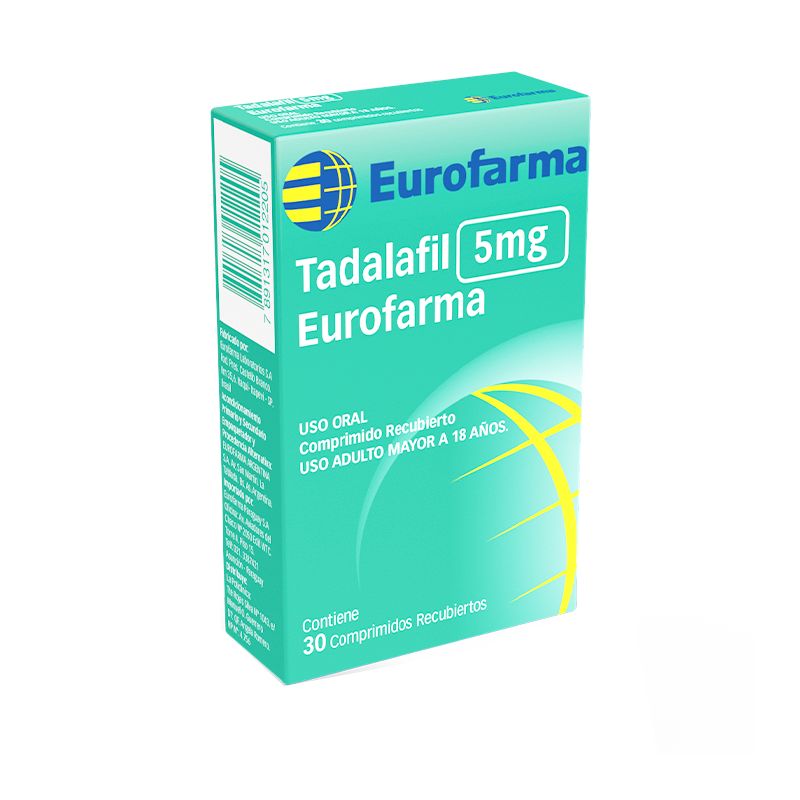 Tadalafil 5 mg 28 tabletas precio