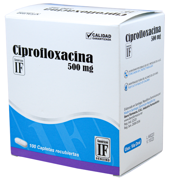 Comprar Ciprofloxacin Genérico