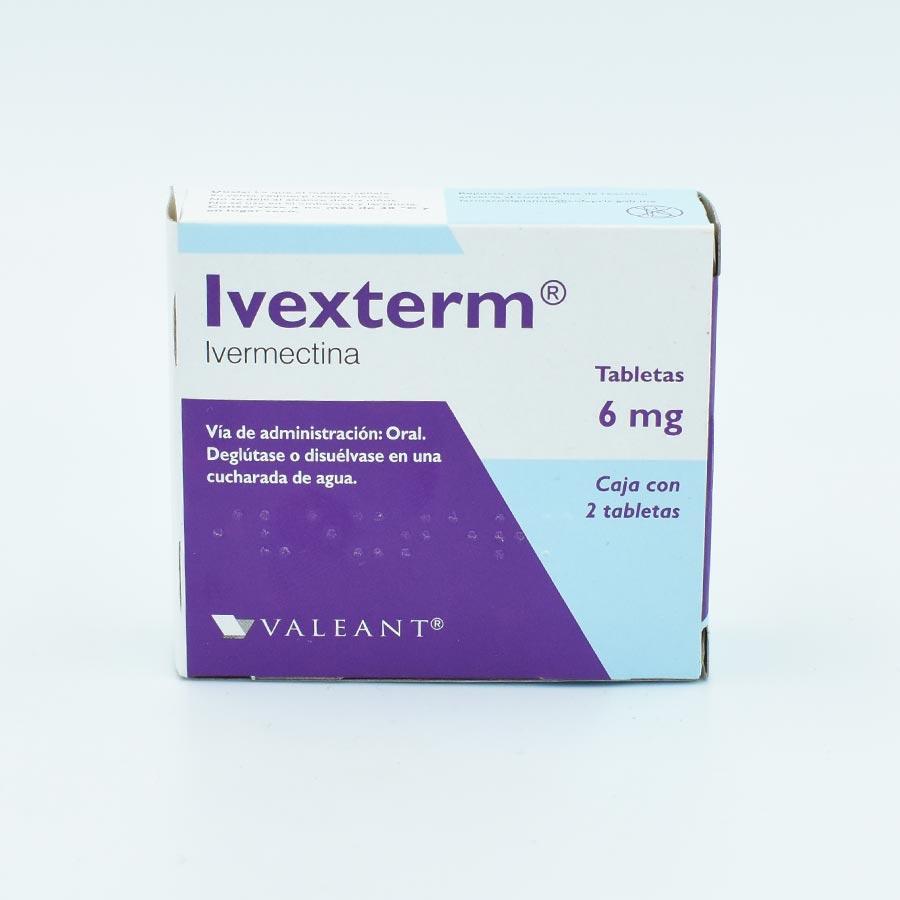 Ivexterm 6 mg c/4 tabletas