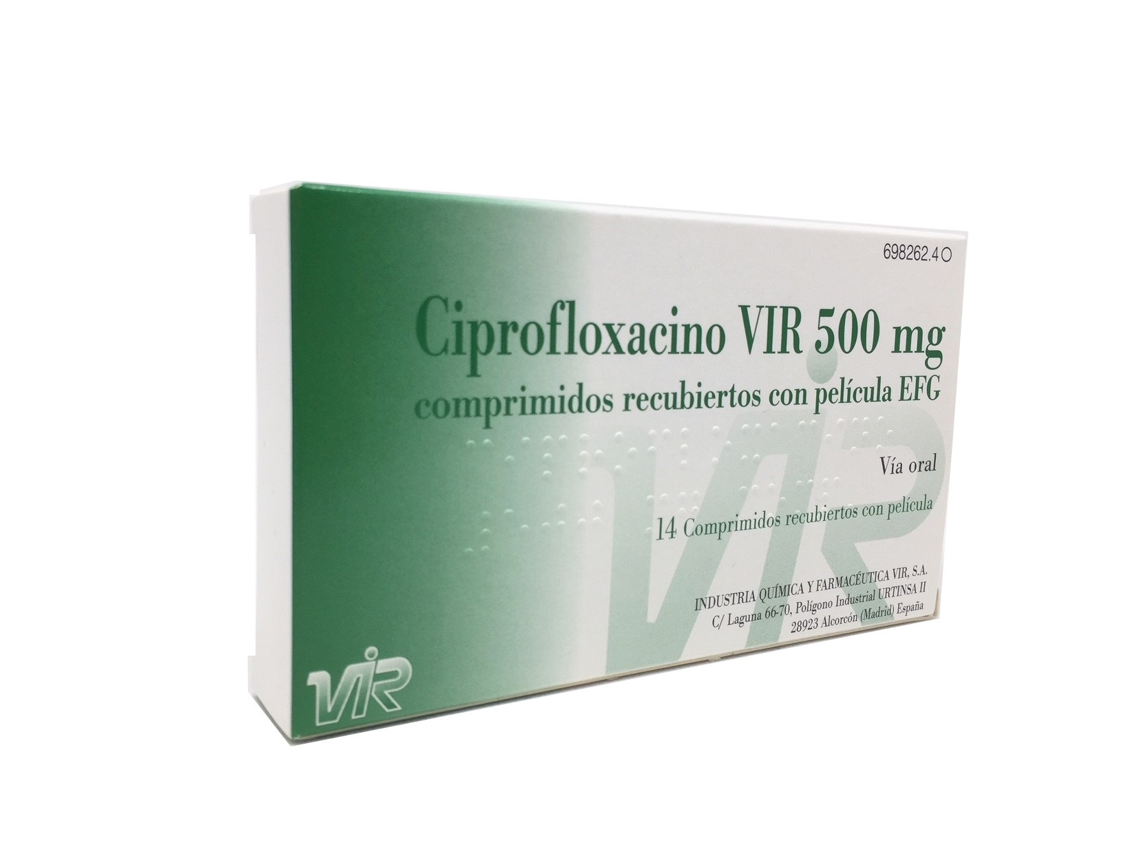 Ciprofloxacin 500mg i.v