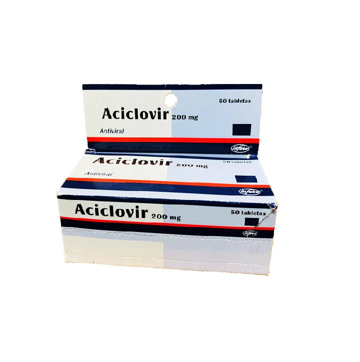 Aciclovir tabletas de 400 mg