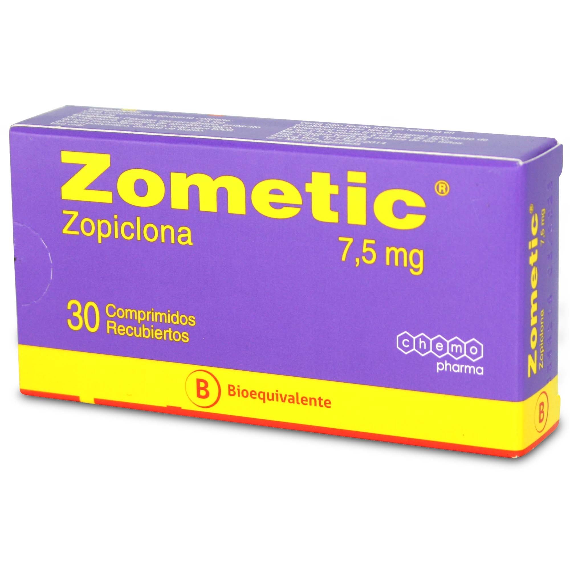 Zopiclona 7.5 mg precio