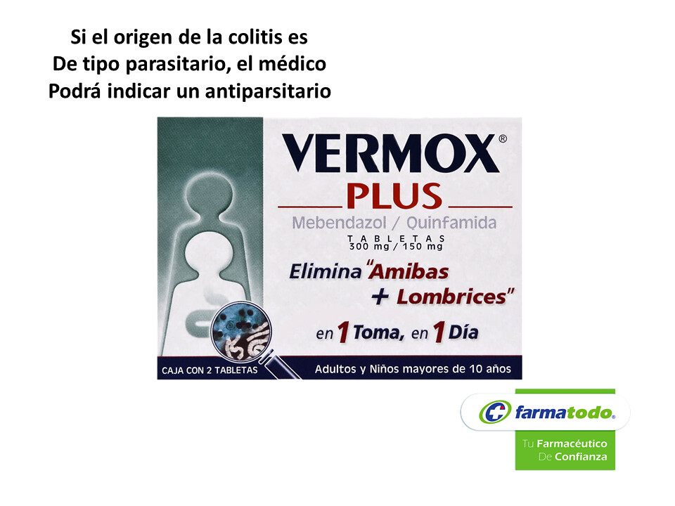 Precio de vermox plus