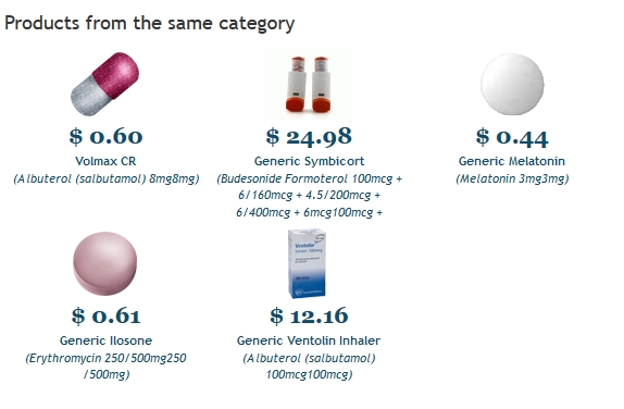 Precio de albuterol sulfate