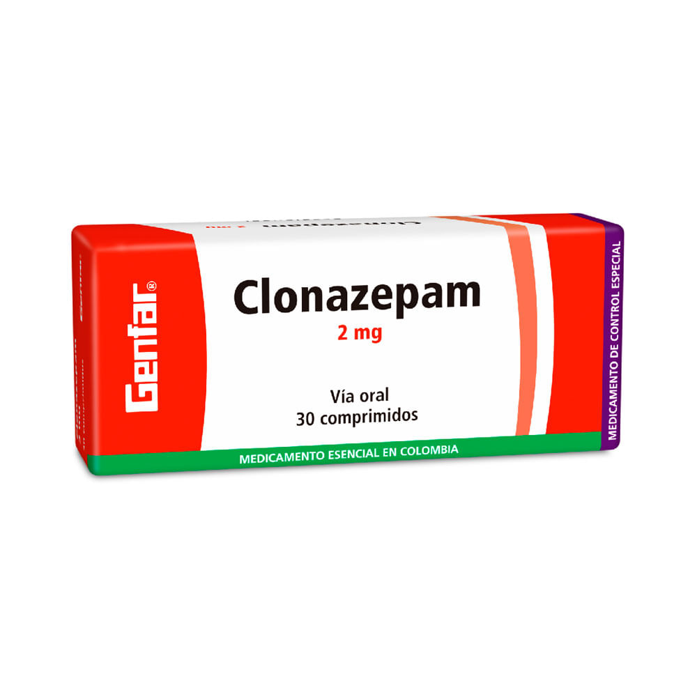 Clonazepam tableta 2 mg