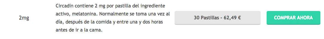 Precio de zolpidem