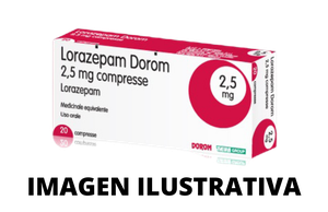 Lorazepam 2 5 mg precio