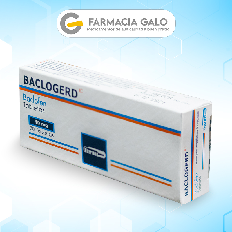 baclofeno tabletas 10 mg precio