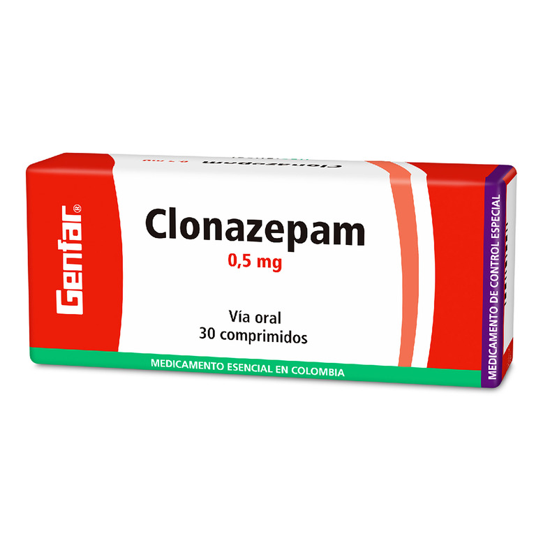 Clonazepam 0.5 Precio