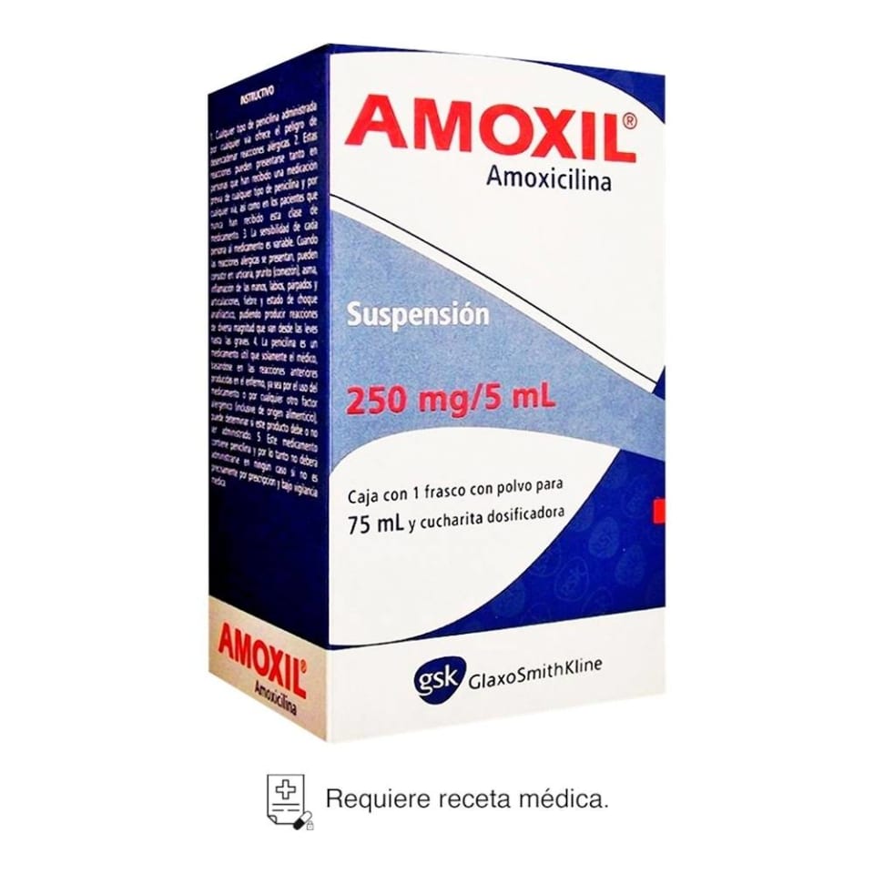 amoxil suspension 500 mg precio